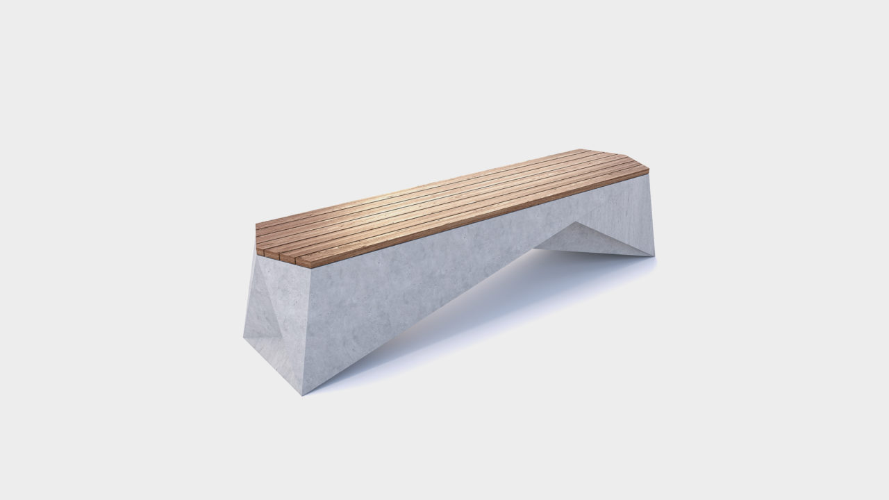 Скамейка «Monolith» (Монолит)