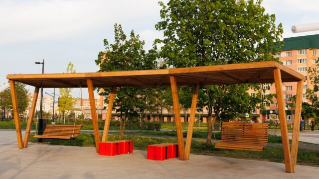 Сквер на улице Городецкой фото 15