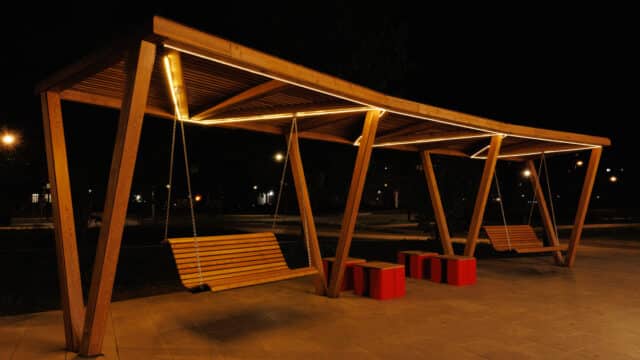 Сквер на улице Городецкой фото 6